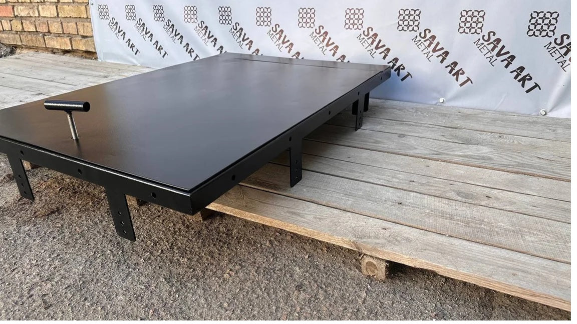 Handcrafted Steel Floor Hatch