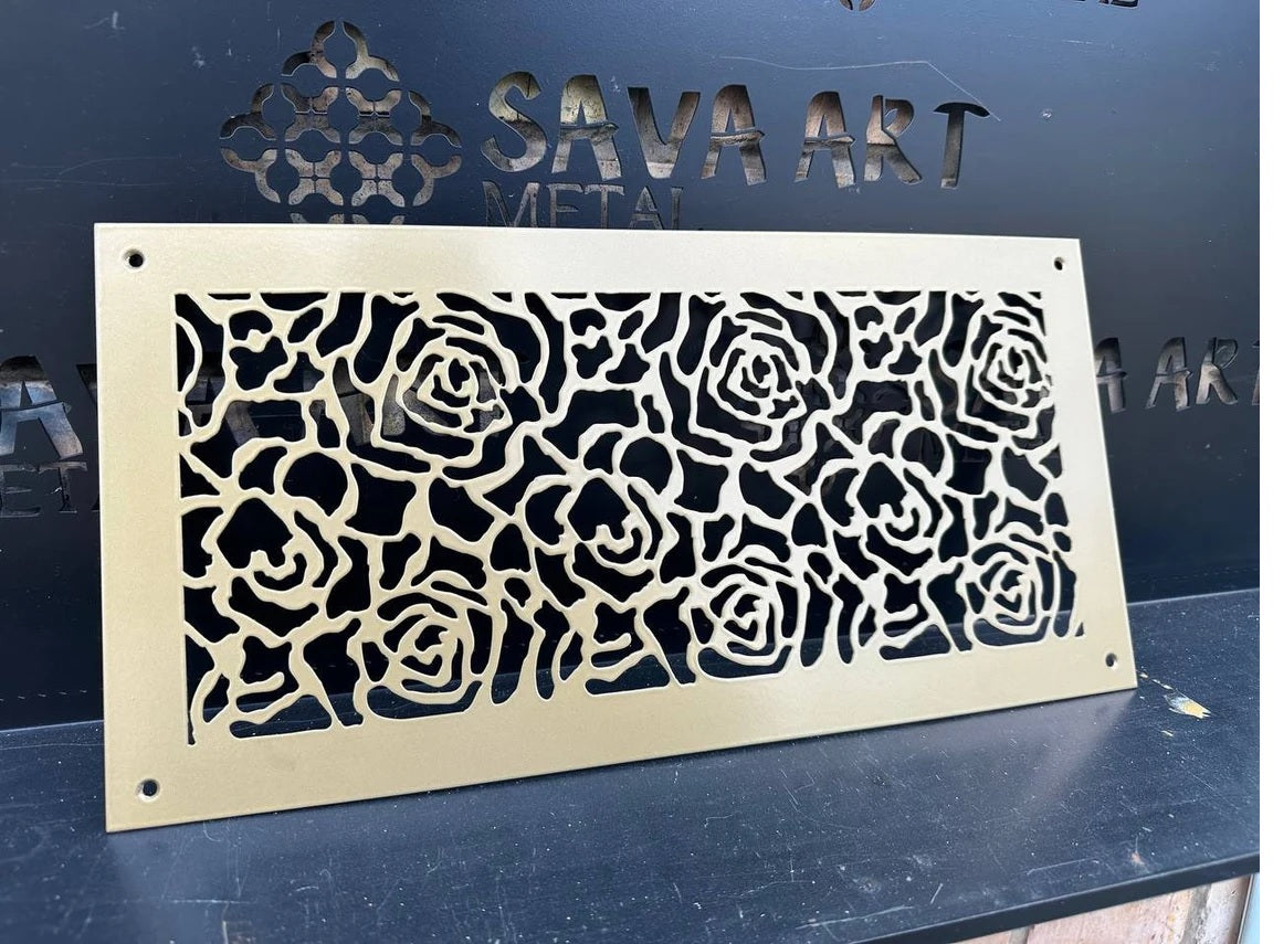 Custom Metal HVAC Registers