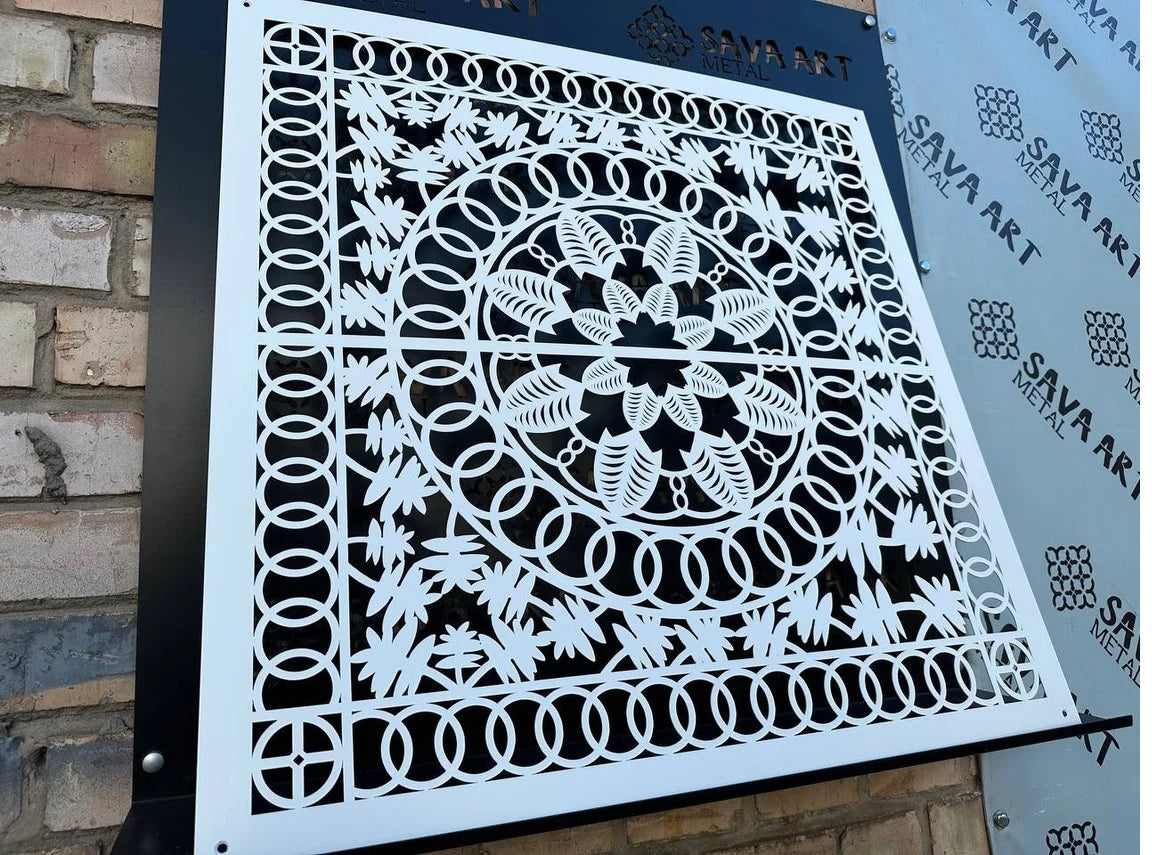 Unique Metal Flat HVAC Grilles