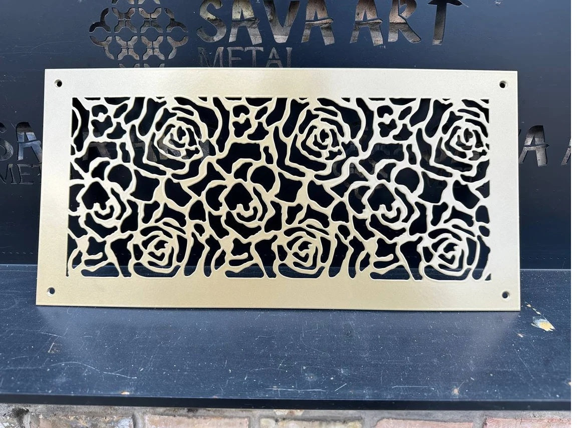 Custom Metal HVAC Registers
