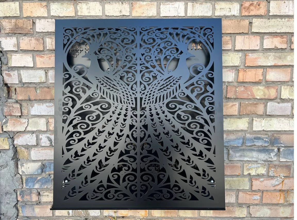 Made-to-Order Metal Cabinet Screens