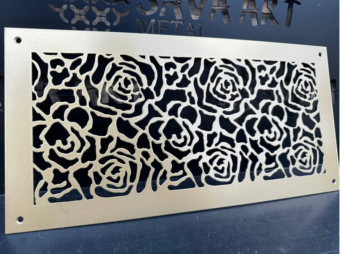 Custom Metal HVAC Registers