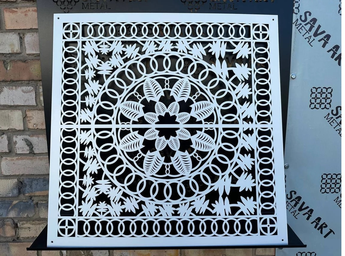 Unique Metal Flat HVAC Grilles