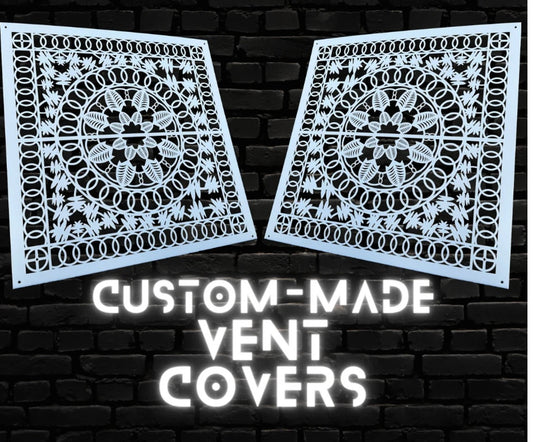 Unique Metal Flat HVAC Grilles