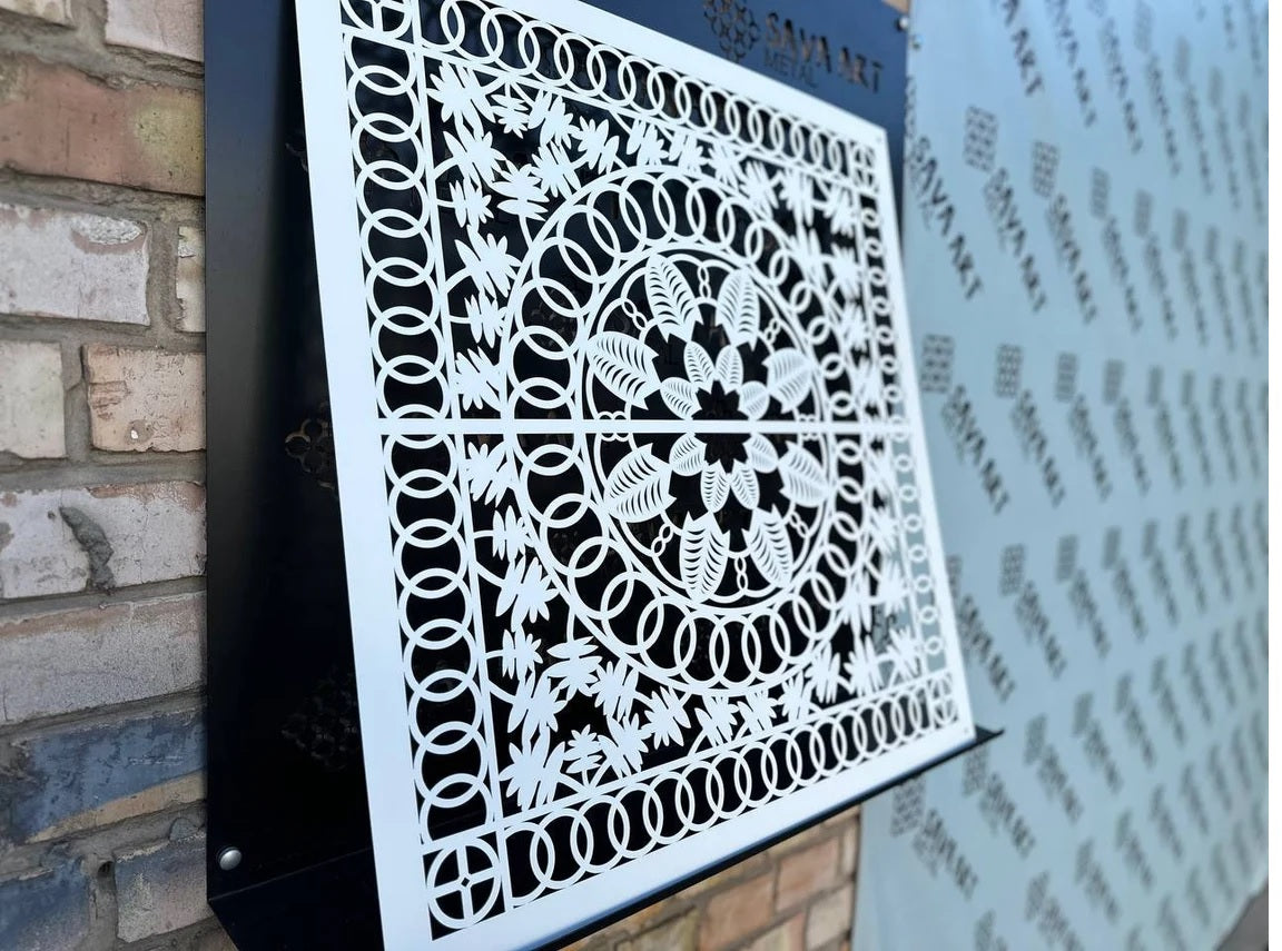 Unique Metal Flat HVAC Grilles