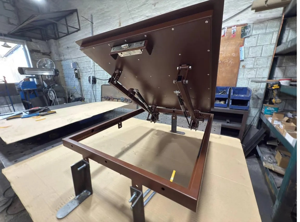 Handcrafted Steel Floor Hatch