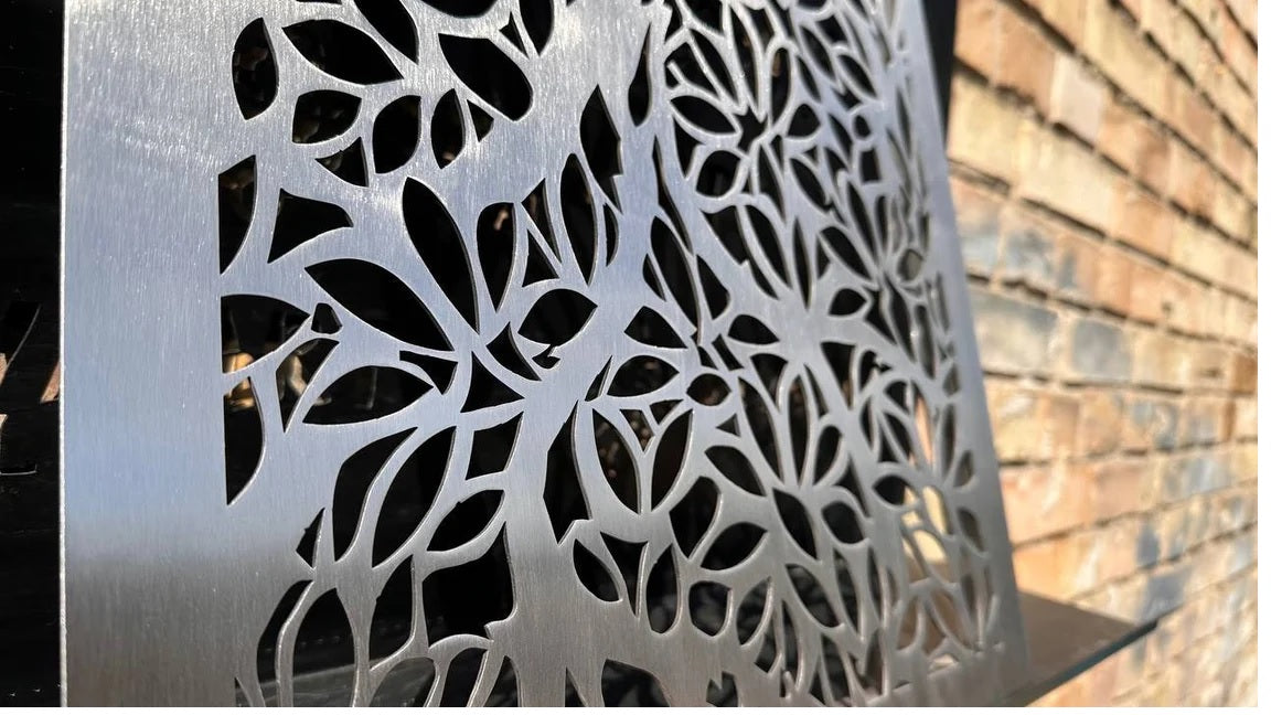 Fully customized STAINLESS STEEL Air Grilles 1mm thick flat (without rear frame)