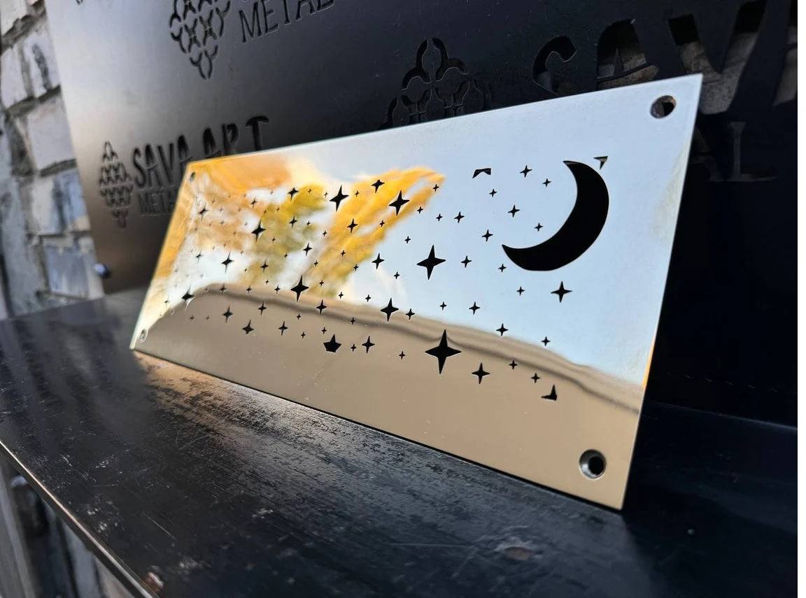 Fully customized PURE BRASS Air Grilles 1mm thick flat (without rear frame)