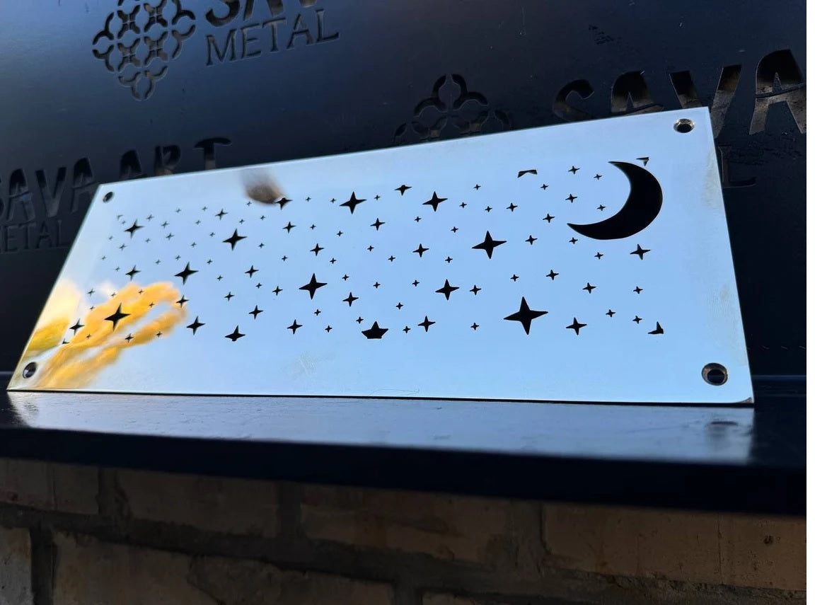 Fully customized PURE BRASS Air Grilles 1mm thick flat (without rear frame)