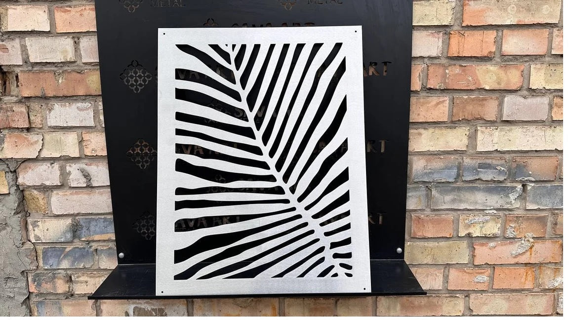 Fully customized STAINLESS STEEL Air Grilles 1mm thick flat (without rear frame)