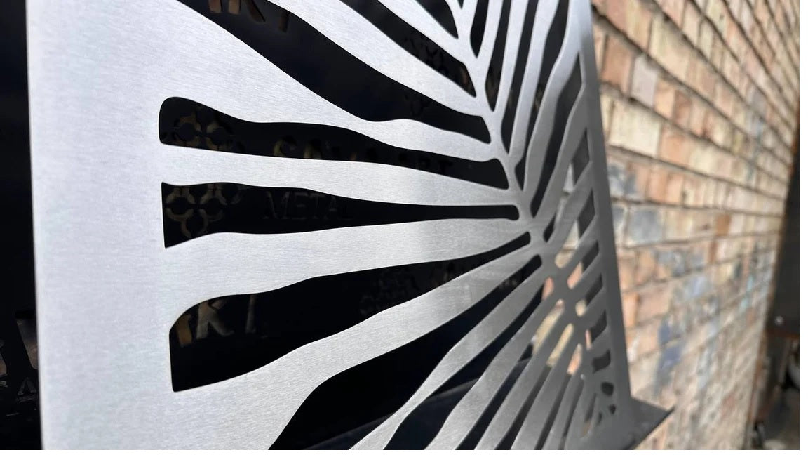 Fully customized STAINLESS STEEL Air Grilles 1mm thick flat (without rear frame)