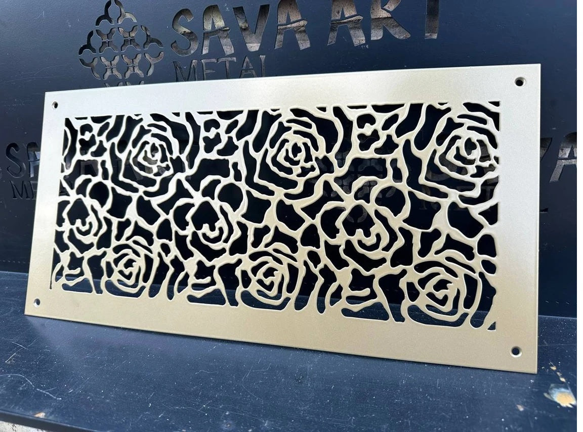 Custom Metal HVAC Registers