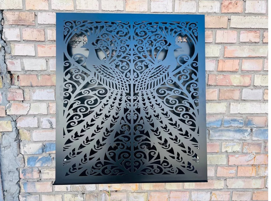 Made-to-Order Metal Cabinet Screens