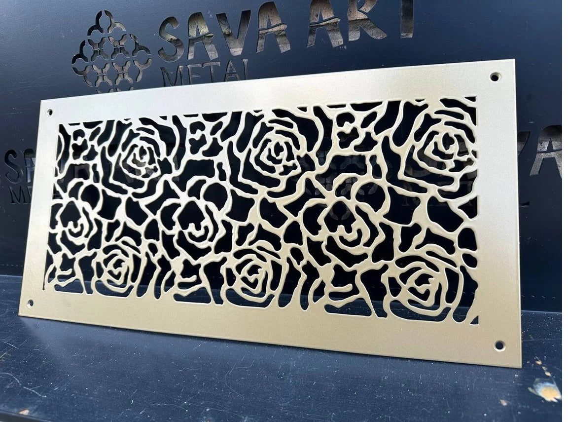 Custom Metal HVAC Registers