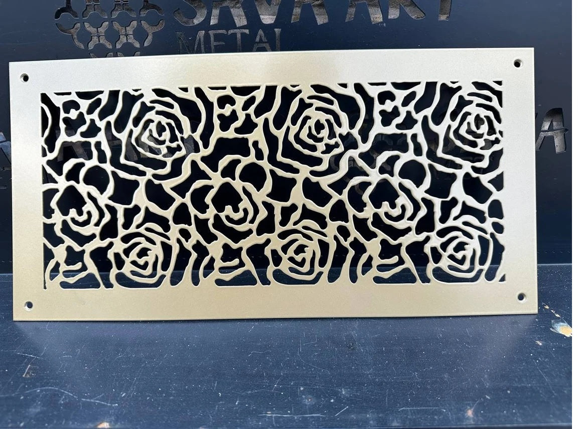 Custom Metal HVAC Registers