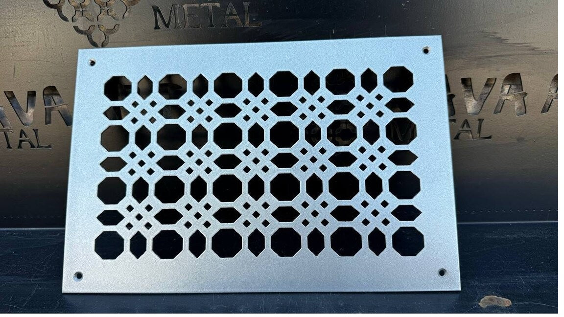 Handgefertigte flache Metall-Lüftungsgitter