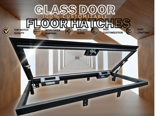 Artisan Glass Door Floor Hatch