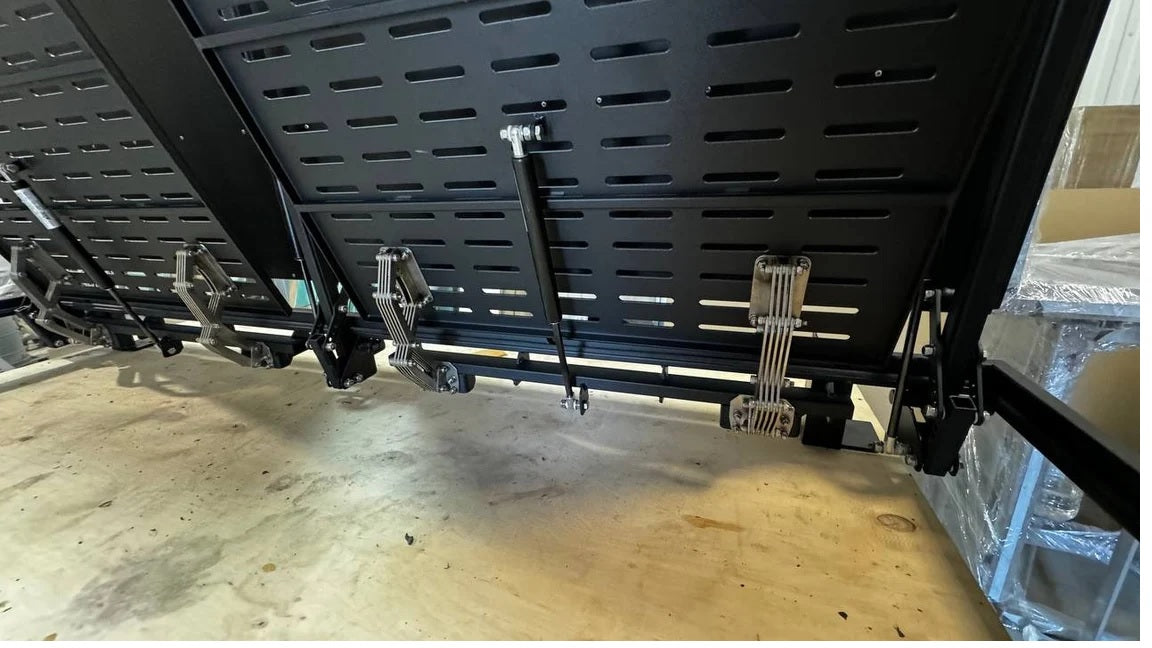 Tailored Enforced Floor hatch with Safety Grilles