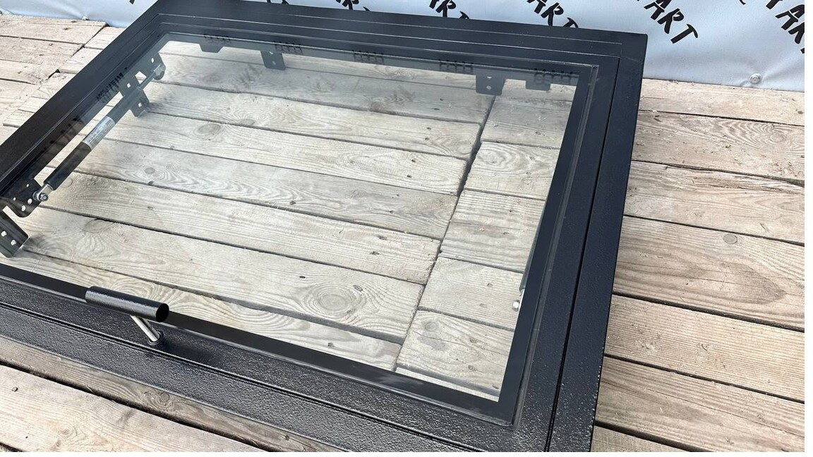 Unique Glass Floor Access Panel