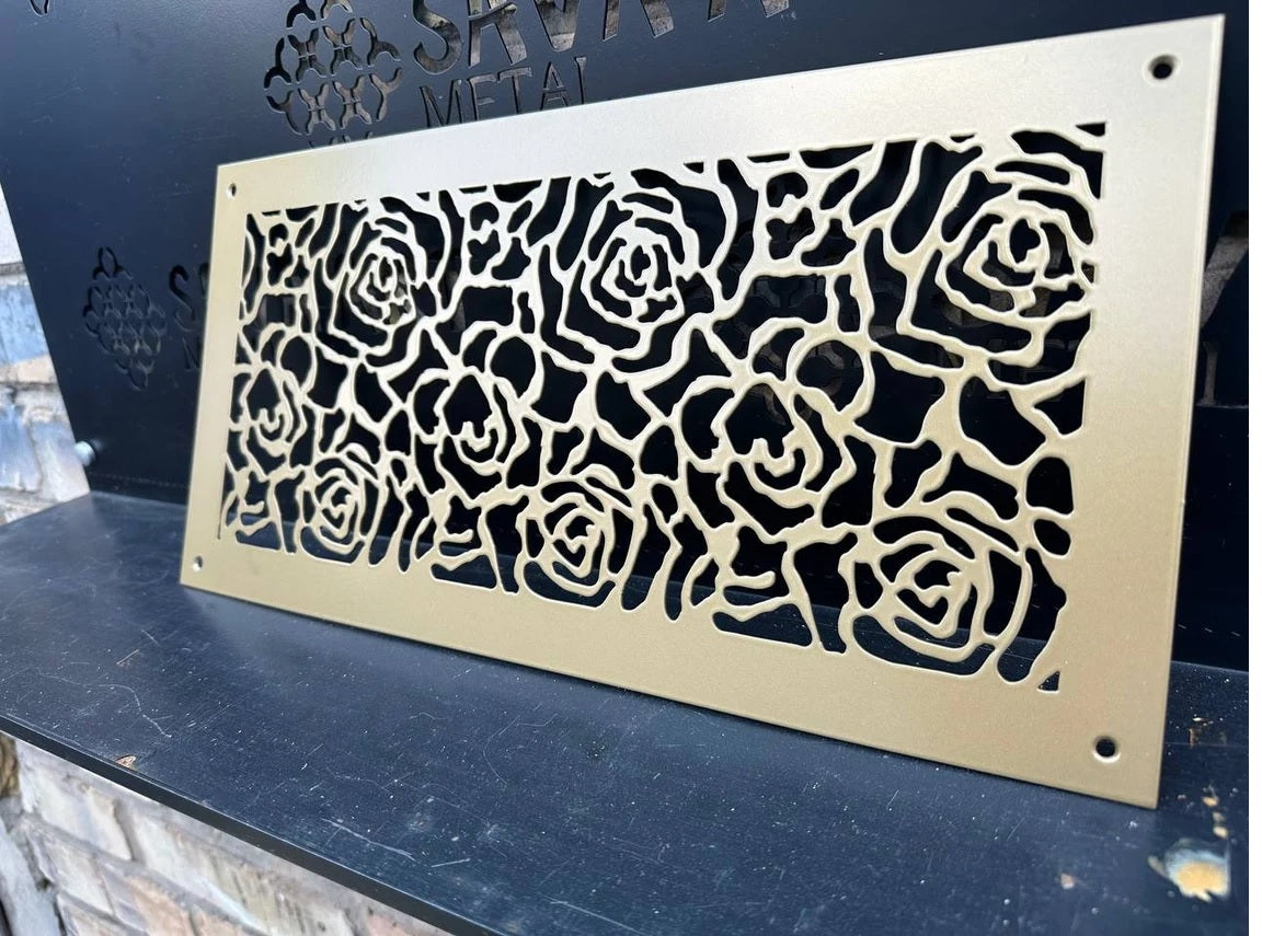 Custom Metal HVAC Registers