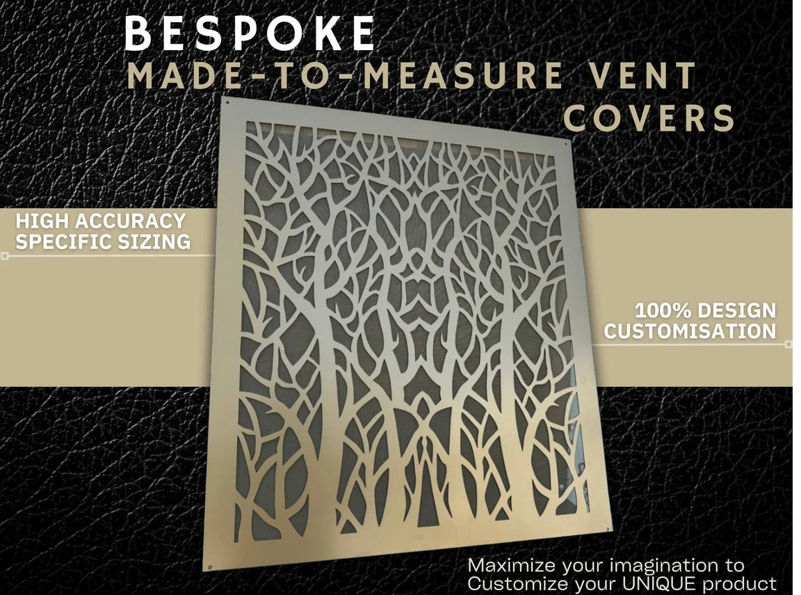 Custom-Built Metal Ventilation Grilles