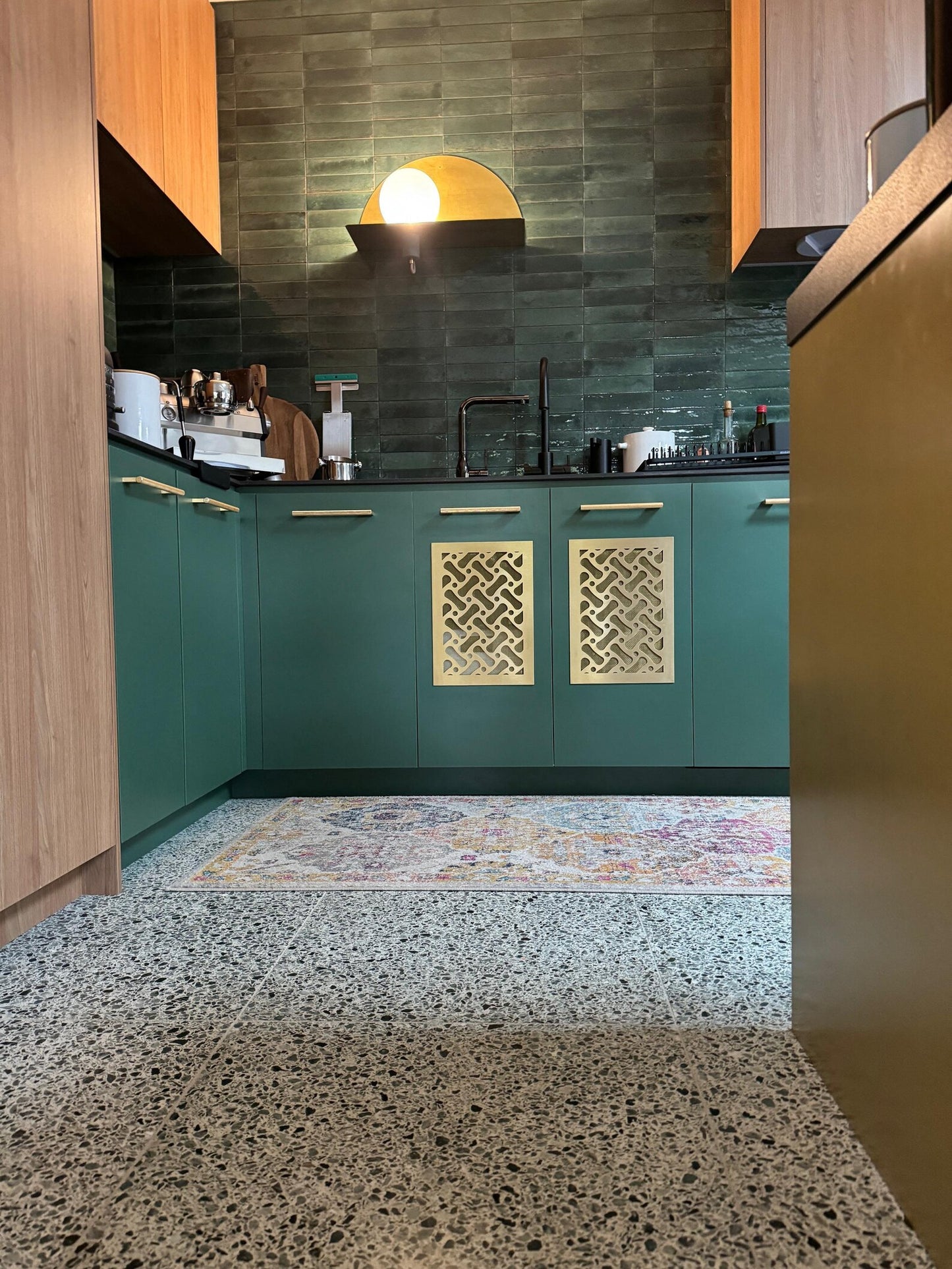 Fully customized PURE BRASS Air Grilles 1mm thick flat (without rear frame)