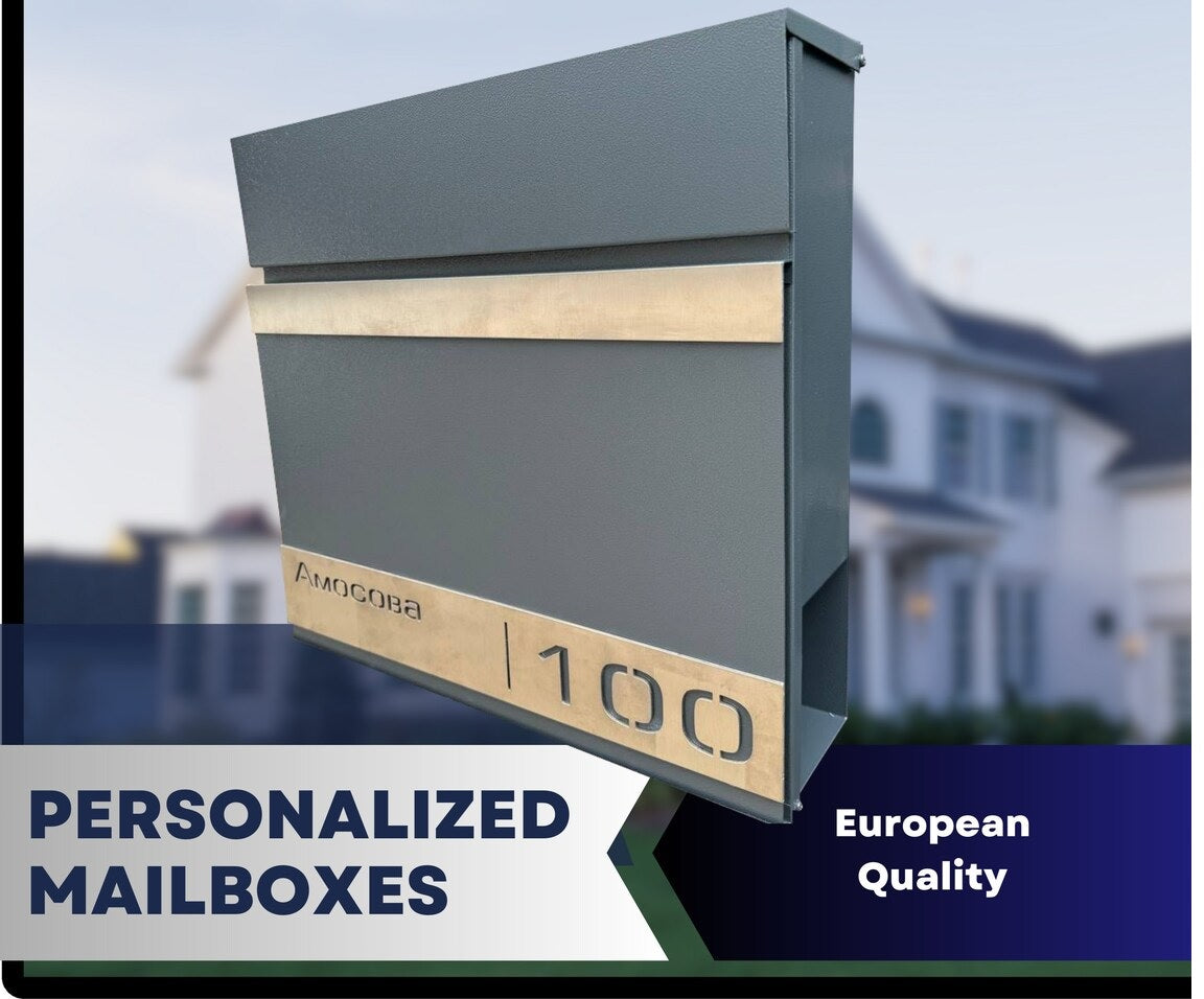 Maßgefertigter Wandbriefkasten