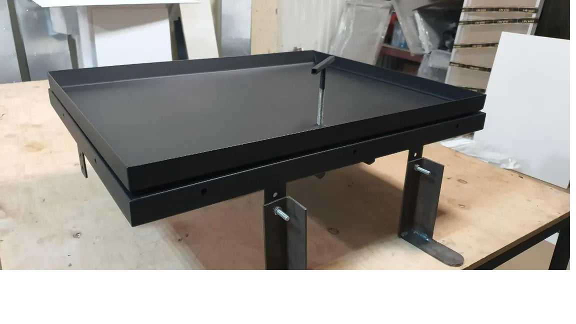 Custom steel floor hatch size 36 -55 PLUS warm insulation, sound proofing