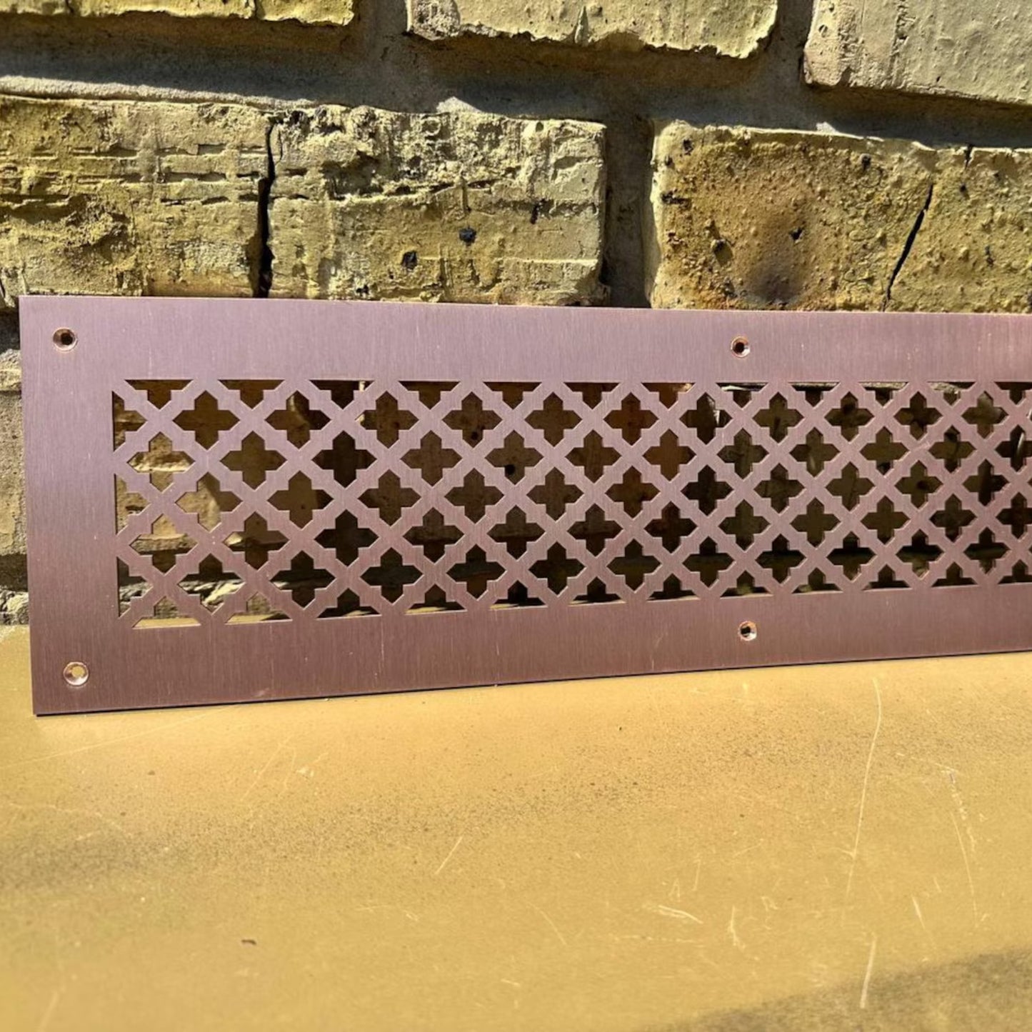 Copper Vent Covers in Custom Sizes