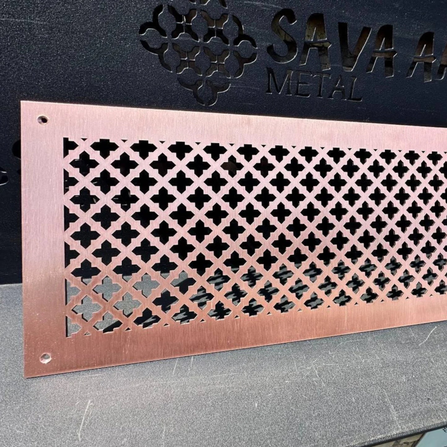 Copper Vent Covers in Custom Sizes