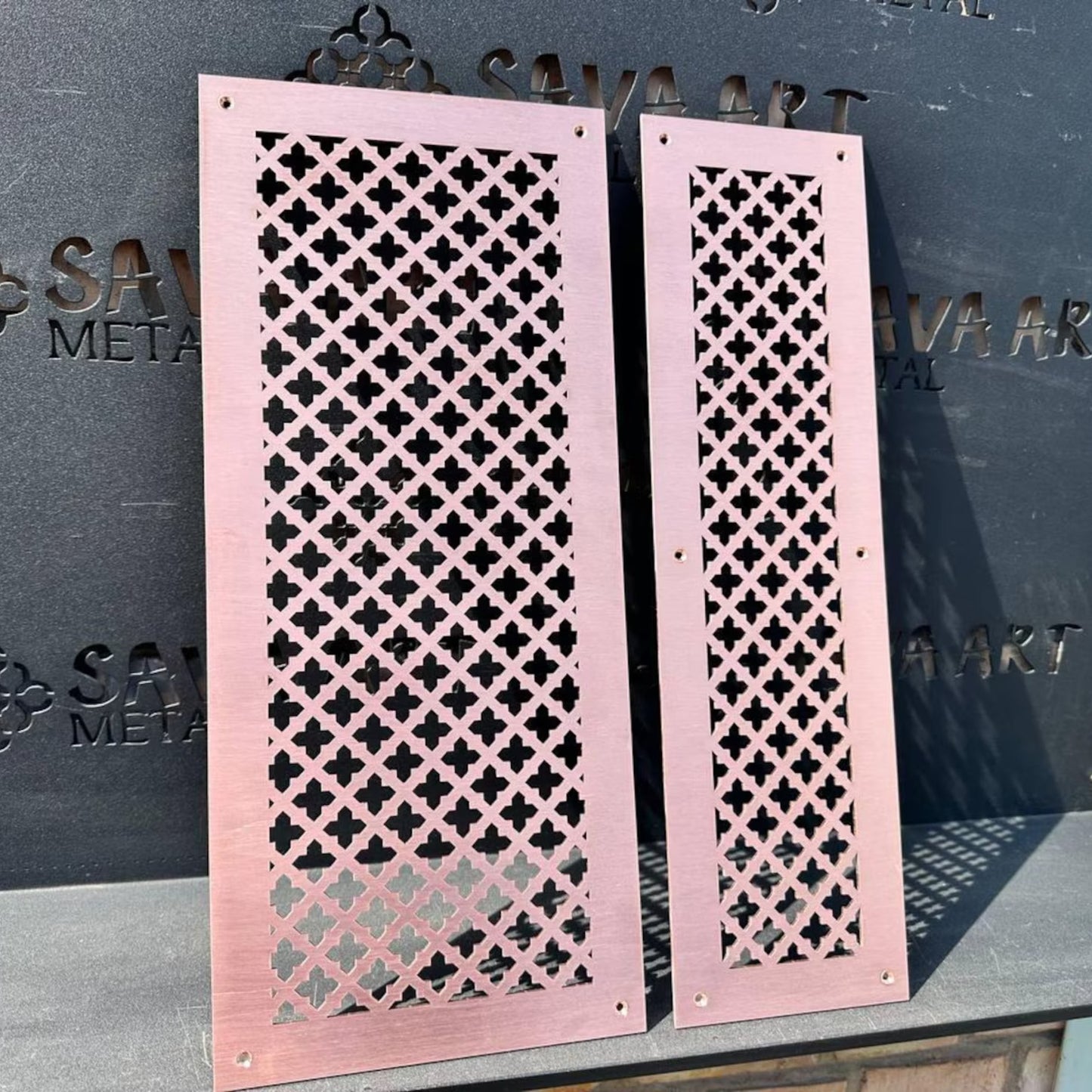 Copper Vent Covers in Custom Sizes