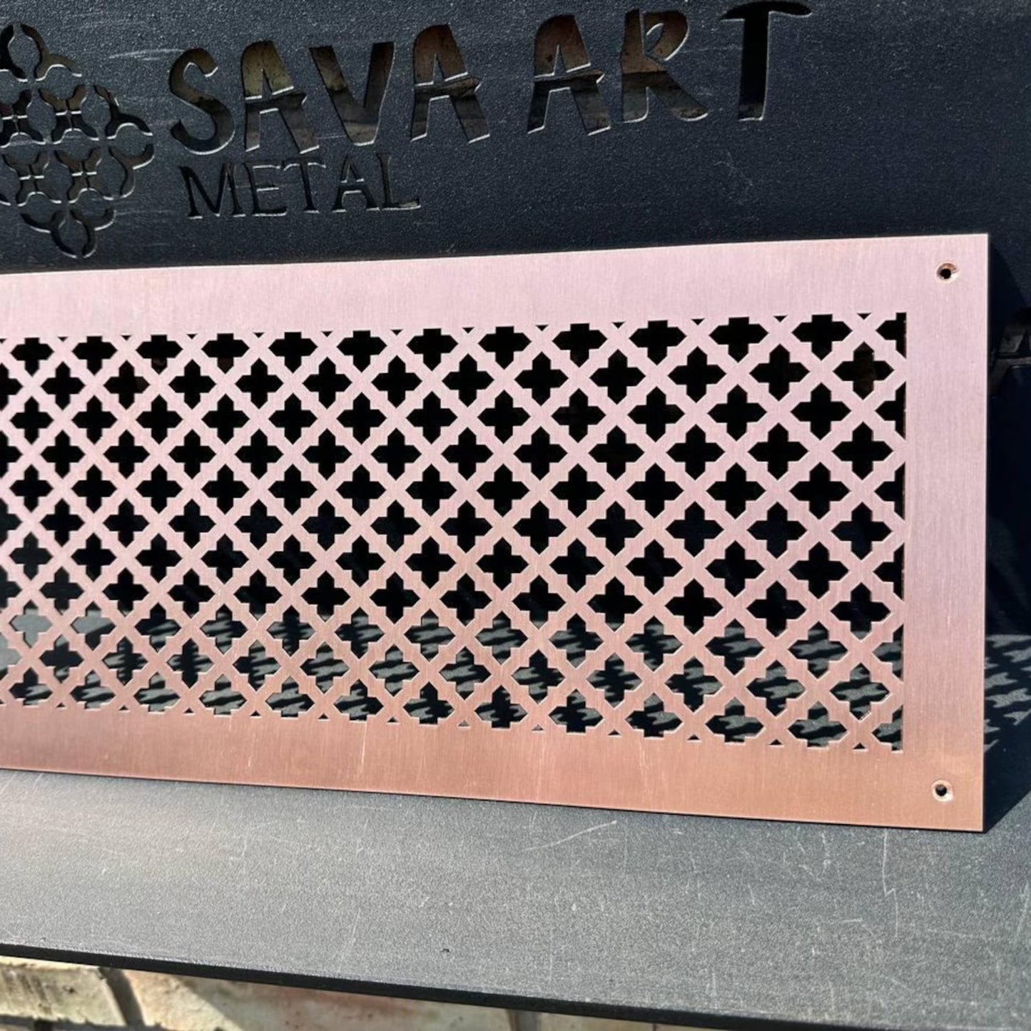 Copper Vent Covers in Custom Sizes